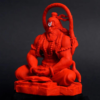 Orange Hanuman Murti