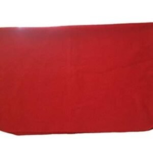 Woolen Aasan in Red Colors Pooja Aasan for Chanting with Good Woolen Fabric Sold by Garvita's Store (Red Aasan 30 X 20 Inch)