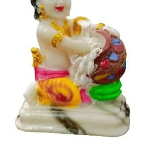 Makhan Chor matki Krishna ji Murti Radha Krishna Murti Baby Krishna Statue Showpiece Idol