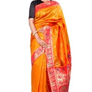 RAYIE COLLECTION MADHUBANI SILK SARI