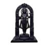 Chandni Chowk bajar Ram Lalla Idol Ayodhya Murti Resin Shree Ram Lalla Statue for Home and Decor Gifts Office Temple Mandir Black 3D Printed UV Resin Statue for Home - Height - 7 Inch