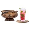 Divit Wooden Boat Coasters for Drinks