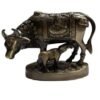 Brass Cow with Calf Statue