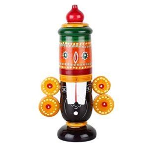 PALJJI HANDICRAFTS Kondapalli Lord Balaji Idols & Monuments | Lord Statue | Size - 9 Inch| Home Decor -Gift