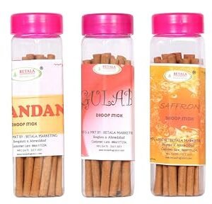 Betala Fragrance 5 in 1 Flavour Dhoop Sticks for Pooja