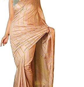 NR Handloom Women's Bhagalpuri Art Silk Saree With Blouse Piece