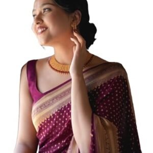 Avantika Fashion Women's Kanjivaram Soft Silk Banarasi Sarees With Blouse Piece