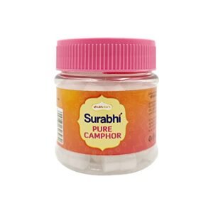 Shubhkart Surabhi Pure Camphor Container for Puja