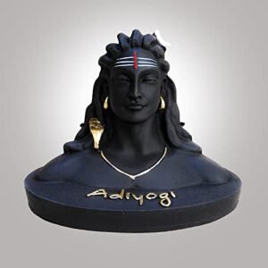 TRNSFORM Adiyogi (Large Size - 5 INCH Height) for Car Dash Board