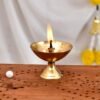 Brass Diya Diwali Decoration Items for Home décor Gift Deepak Oil Lamp for Diwali Decoration Item