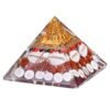 Laxmi Pyramid - Shree Yantra - 90mm Gomti Chakra Original - Vastu Chakra - Sri Yantra - Gomati Chakra - Lakshmi Pyramid - Vastu Items for Home - Gift for Mother - Spiritual Items - Astrology Items