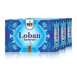 Cycle Pure Vasu Loban Sambrani Dhoop for Pooja (288 pcs) | Dhoop batti Guggal for Puja