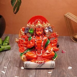 Servdharm Panchmukhi Hanuman Ji Murti | Statue for Home Decor