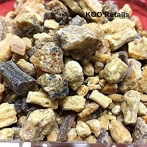 KOO Retails Natural Frankincense Resin Pure Loban (Puja Dhuna - Jhuna) 250Gram