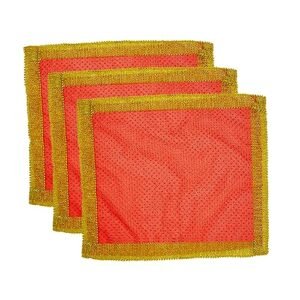 Shubhkart Puja Red Chunni (Size 12 x 15 Inches) Devi MATA Ki Chunri for Puja of Durga