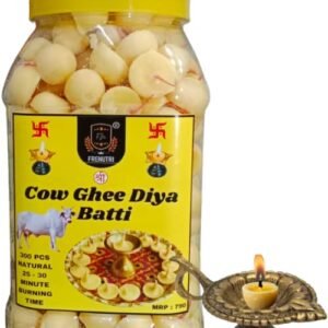 FRENUTRI Cow Ghee Diya Batti for Puja