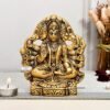 ascension Hanuman ji Panchmukhi Hanuman Murti Bajrangbali Murti Religious Idol for Pooja Room & Decor Your Home Office Hanuman Idol Statue Panchmukhi Hanuman Ji for Wall Hanging